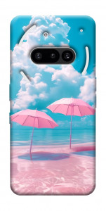 Чохол Рожеві парасольки для Nothing Phone (3a)