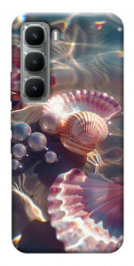 Чехол Яркие ракушки для Infinix Hot 60 Pro