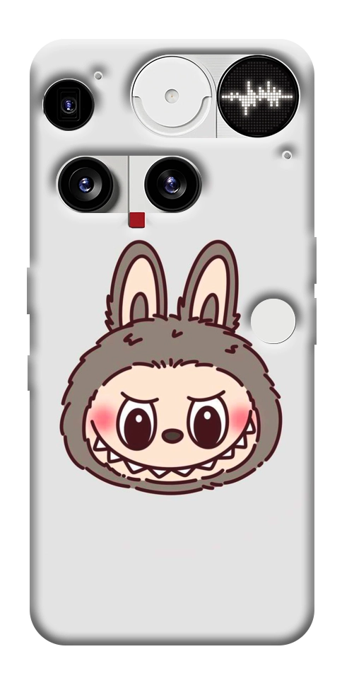 Чехол Labubu grey для Nothing Phone (3)
