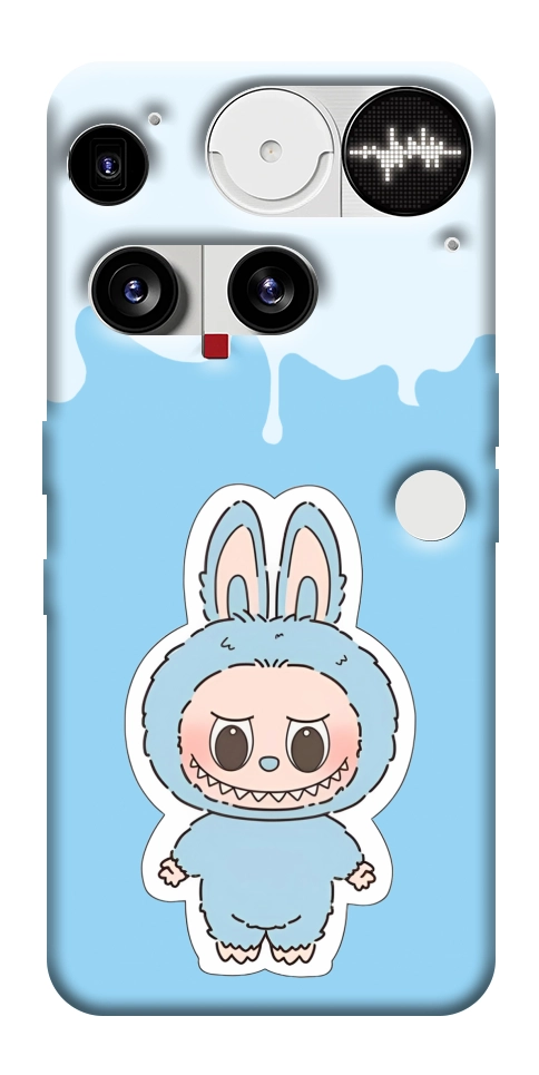 Чехол Labubu blue для Nothing Phone (3)
