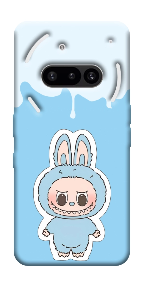 Чохол Labubu blue для Nothing Phone (3a)
