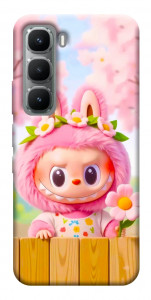 Чохол Labubu flower для Infinix Hot 60