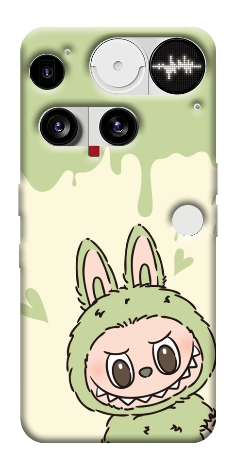 Чехол Labubu green для Nothing Phone (3)