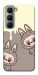 Чехол Labubu twins для Infinix Hot 60 Pro