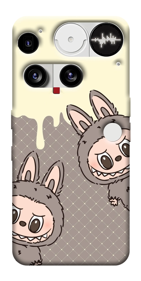 Чехол Labubu twins для Nothing Phone (3)