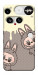 Чехол Labubu twins для Nothing Phone (3)
