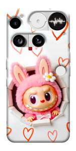 Чехол Labubu paper для Nothing Phone (3)