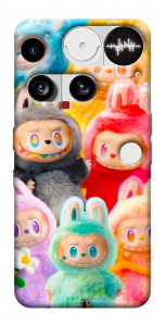 Чехол Rainbow labubu для Nothing Phone (3)