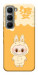 Чехол Yellow labubu для Infinix Hot 60 Pro