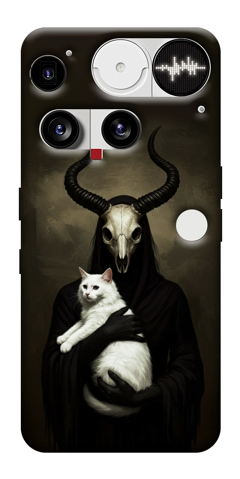 Чехол Creature with cat для Nothing Phone (3)