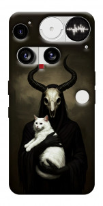 Чехол Creature with cat для Nothing Phone (3)