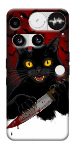 Чехол Horror lucky cat для Nothing Phone (3)