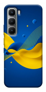 Чехол Жовто-синя гармонія для Infinix Hot 60 Pro