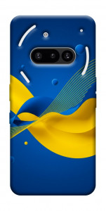 Чохол Жовто-синя гармонія для Nothing Phone (3a)