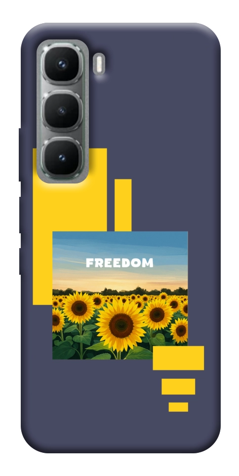 Чехол Квітуча свобода для Infinix Hot 60 Pro