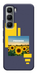 Чехол Квітуча свобода для Infinix Hot 60 Pro
