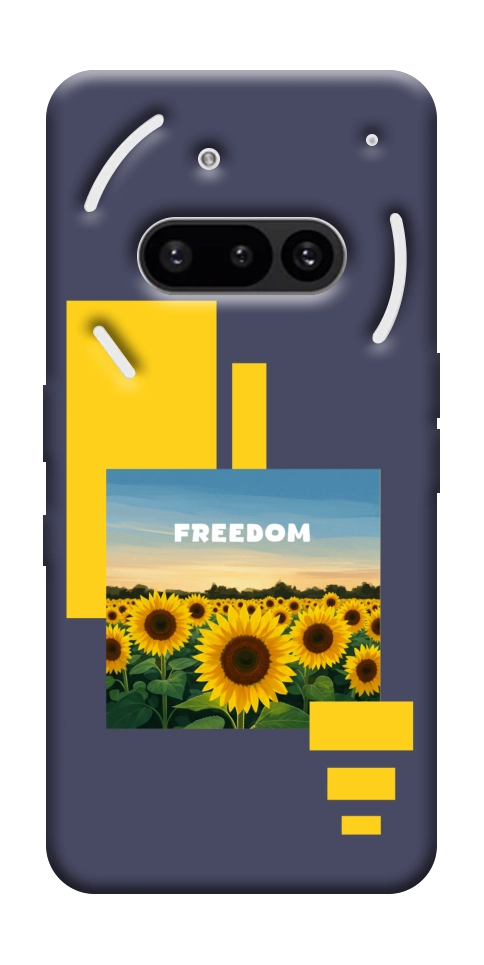 Чохол Квітуча свобода для Nothing Phone (3a)