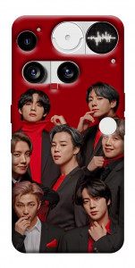 Чехол BTS in red для Nothing Phone (3)
