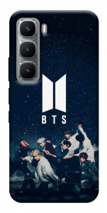 Чохол BTS logo для Infinix Hot 60i