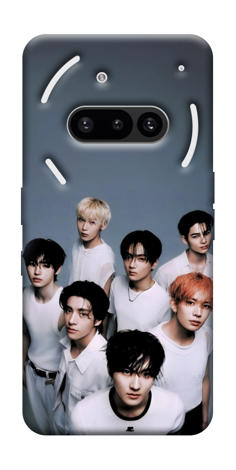Чехол Enhypen white для Nothing Phone (3a)