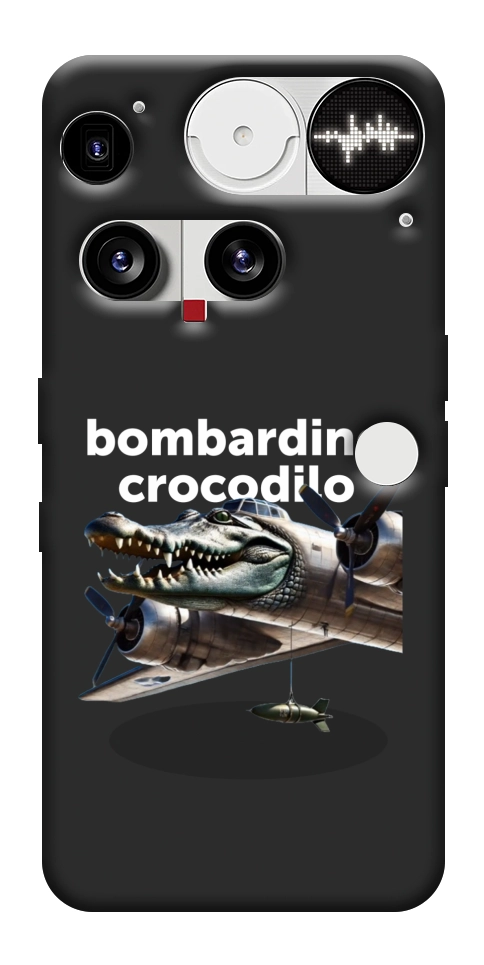 Чохол Bombardino Crocodilo volante для Nothing Phone (3)