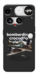 Чехол Bombardino Crocodilo volante для Nothing Phone (3)