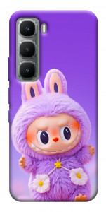 Чехол Labubu purple для Infinix Hot 60 Pro