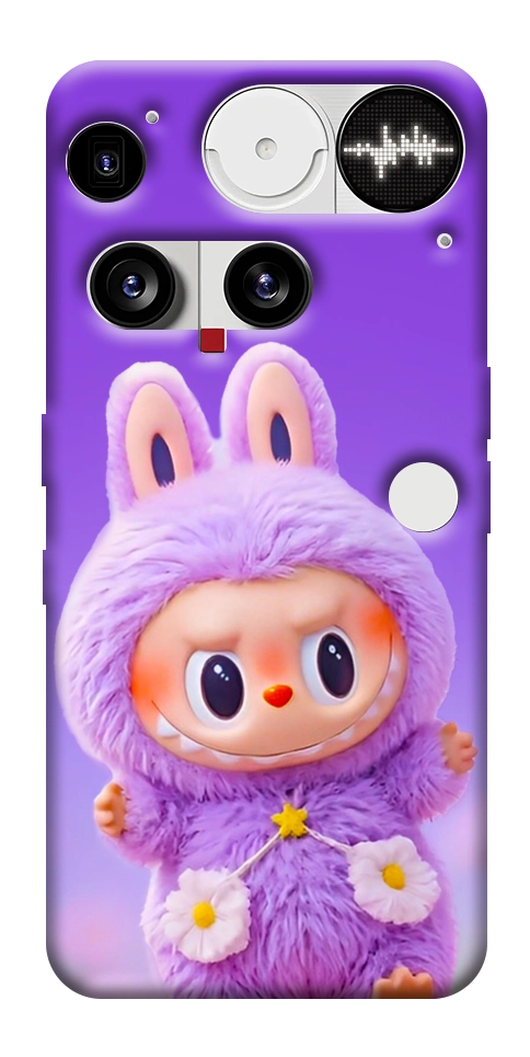 Чохол Labubu purple для Nothing Phone (3)