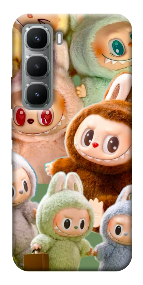 Чехол Labubu smile для Infinix Hot 60 Pro