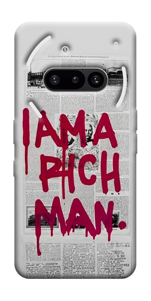 Чохол Mom I am a rich man для Nothing Phone (3a)