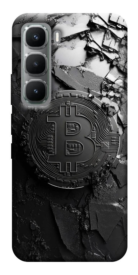 Чехол Dark bitcoin для Infinix Hot 60 Pro