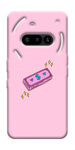 Чохол Simple pink money для Nothing Phone (3a)