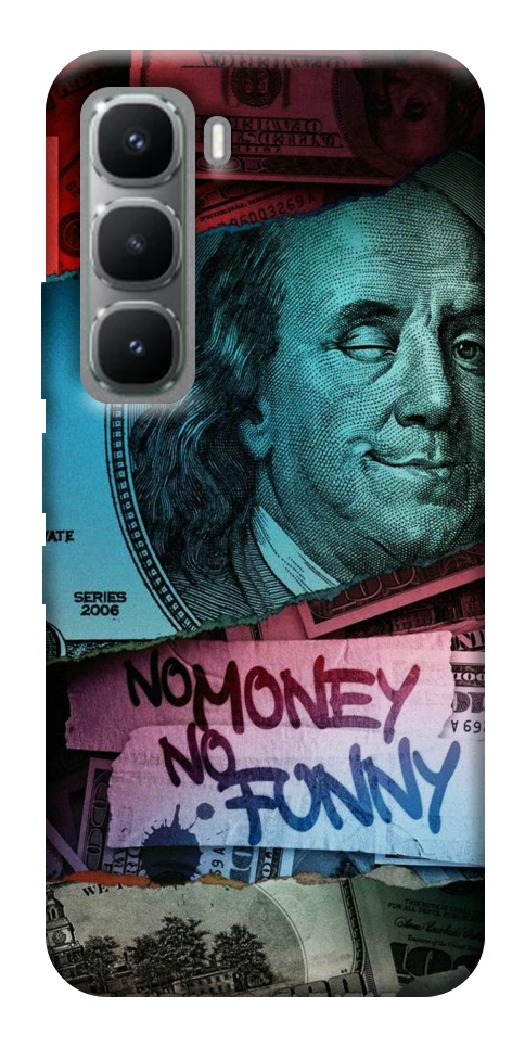 Чехол No money no funny для Infinix Hot 60 Pro