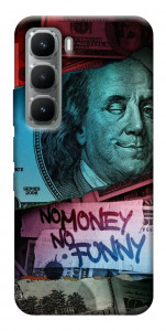 Чехол No money no funny для Infinix Hot 60 Pro