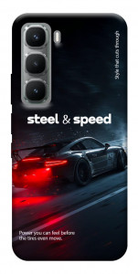 Чехол Black and red care для Infinix Hot 60 Pro