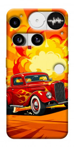 Чохол Retro comics car для Nothing Phone (3)