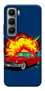Чехол Retro explosion для Infinix Hot 60 Pro