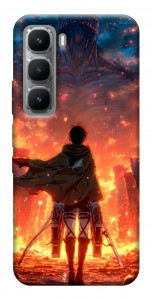 Чохол Attack on titan eren для Infinix Hot 60i