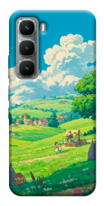 Чохол Miyazaki landscape для Infinix Hot 60i