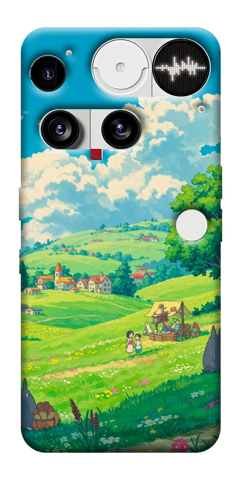 Чохол Miyazaki landscape для Nothing Phone (3)