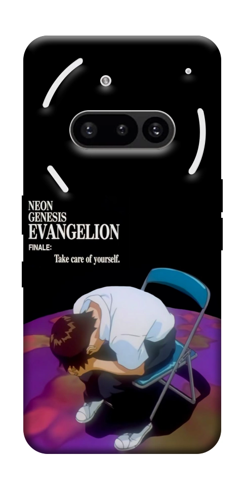 Чохол Shinji sitting in the dark для Nothing Phone (3a)