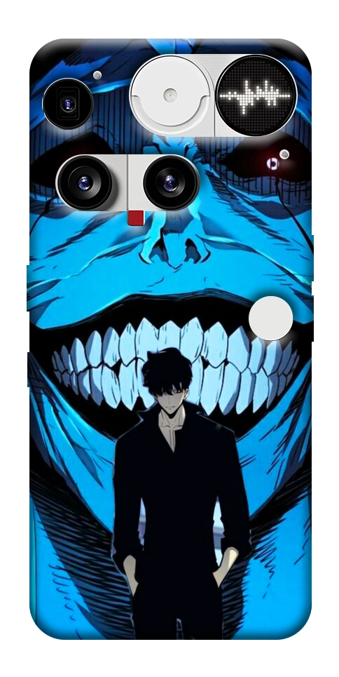 Чохол Solo leveling blue vibe для Nothing Phone (3)