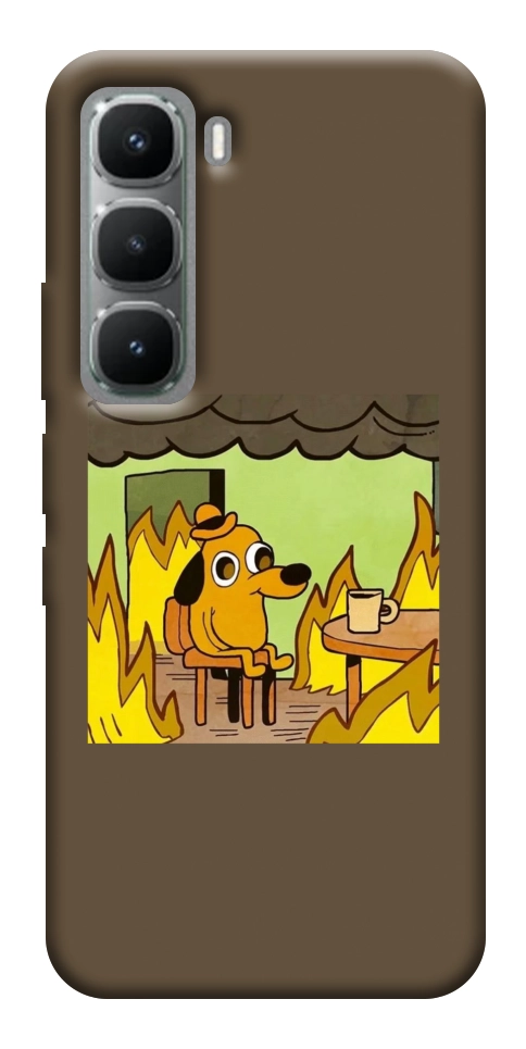 Чохол Dog in the fire для Infinix Hot 60i