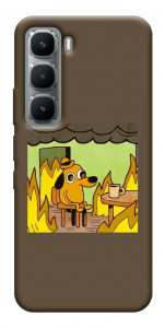Чохол Dog in the fire для Infinix Hot 60 Pro