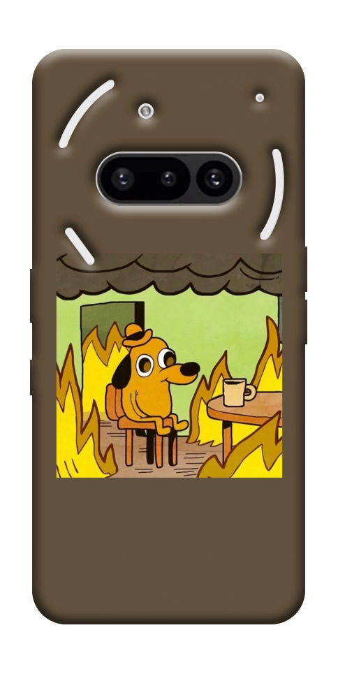 Чохол Dog in the fire для Nothing Phone (3a)