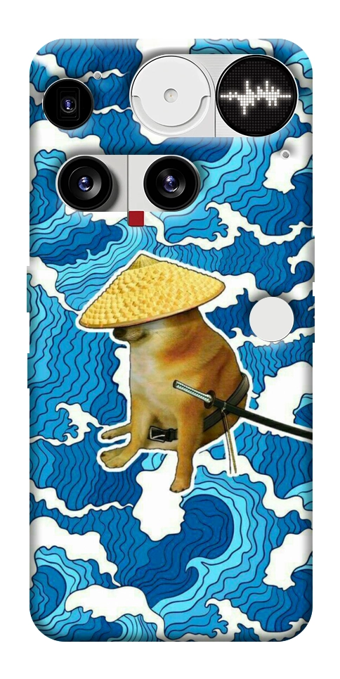 Чохол Sad dog samurai для Nothing Phone (3)