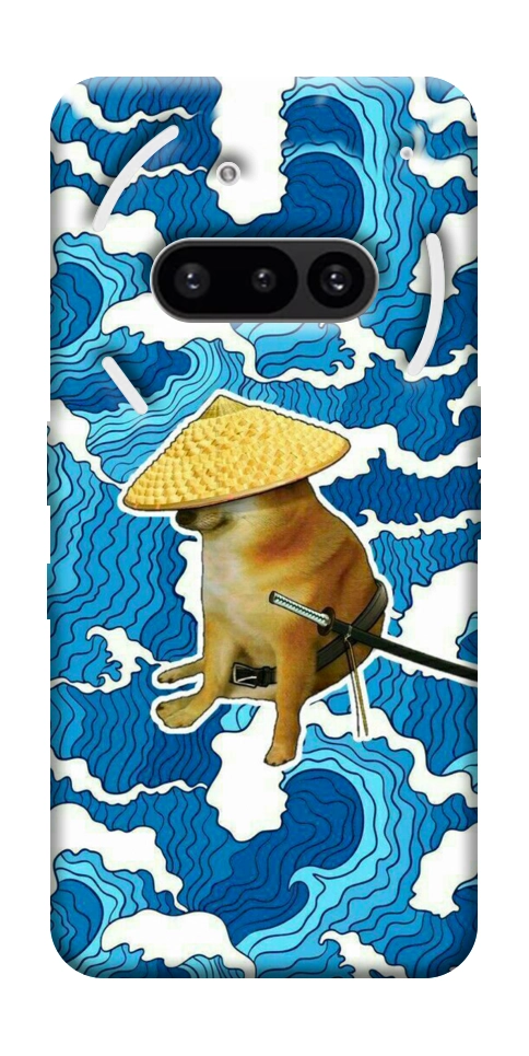 Чохол Sad dog samurai для Nothing Phone (3a)