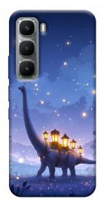 Чехол Lanterns dino для Infinix Hot 60 Pro