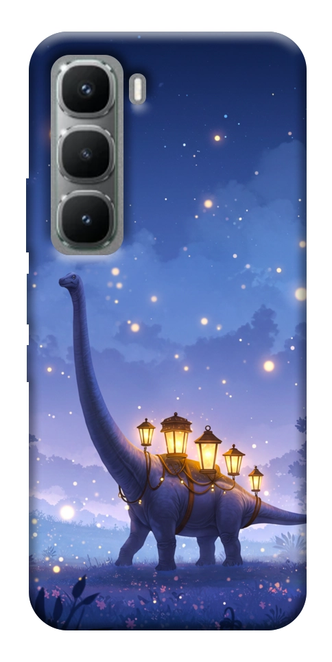Чохол Lanterns dino для Infinix Hot 60