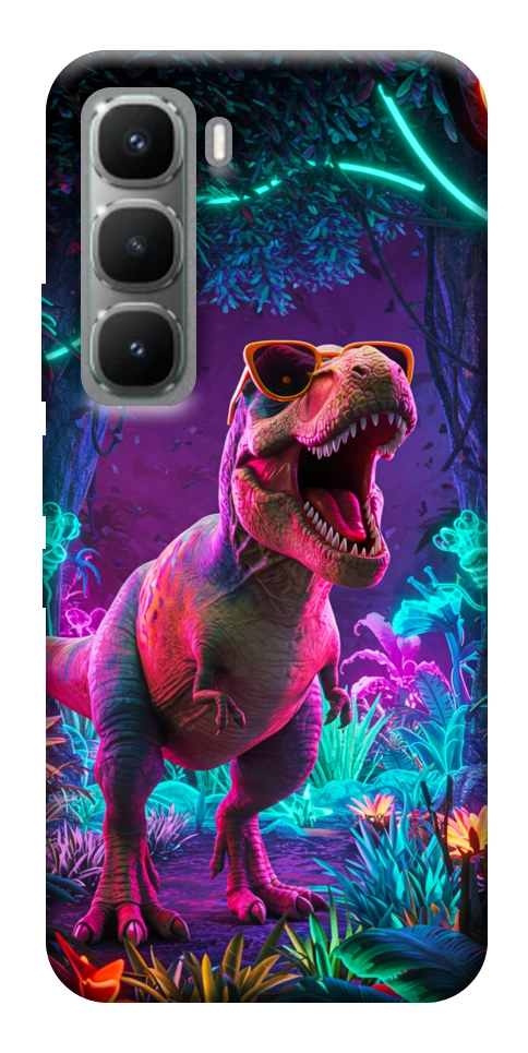 Чехол Neon dino для Infinix Hot 60 Pro